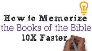 how to memorize the books of the bible in order in less than 1 hour