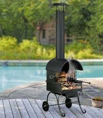 Grillkamin Camino Schwarz Im Retrodesign Grillkamin Balkon Grill Kamin