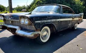 Image result for Jet Black 1958 Plymouth