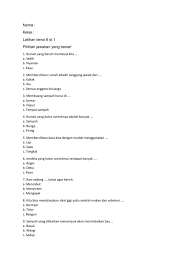 If you want to learn sampah in english, you will find the translation here, along with other translations from javanese to english. Latihan Tema 6 St 1 Worksheet