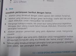 Kunci jawaban buku erlangga mandiri bahasa indonesia kelas 8 soal tryout ujian nasional 2017 dan pembahasan untuk sma maret 10 2017 januari 13 2017 oleh soal unbk. Jawaban Buku Informatika Penerbit Erlangga Kelas 7 Halaman 73 74 B Esai Tolong Dijawab Hari Ini Brainly Co Id