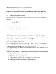 Build historic rate tables with your chosen base currency with xe currency tables. Macro Econometrics Project Rubrics Econometrics Regression Analysis