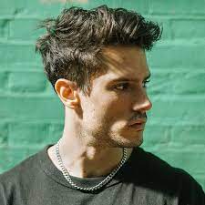 Diego Barrueco Cuban Link 15 Mm Stainless Steel Necklace Curly Hair Men Men Haircut Styles Haircuts For Men