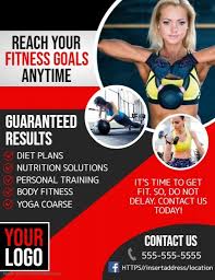 Gym Flyer In 2020 Fitness Flyer Fitness Goals Fitness Body