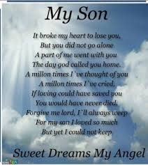 Birthday In Heaven Son Happy Birthday To My Son In Heaven Son Poems Missing My Son Grief Quotes