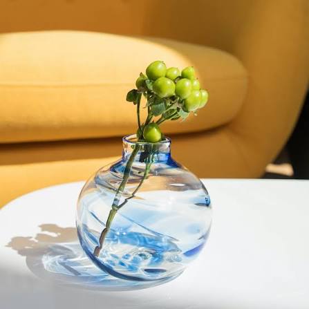 Breaking Glass Keepsake Vase