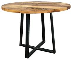 If you are interested in dining room table solid wood, aliexpress has found 1,094 related results, so you can compare and shop! Round Reclaimed Wood Dining Table With Metal Pedestal Base Industrial Dining Tables By What We Make