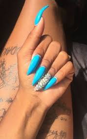 Specifically, the hues of yellow and coral are some of the greatest summer coffin nail colors 2021. 73 Peach Coral Coffin Almond Stiletto Acrylic Nail Design Diy Acrylic Nails Matte Nails Design Acrylic Nail Designs