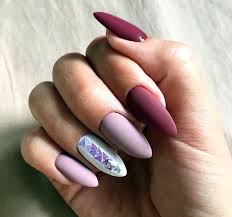 Get ready for thanksgiving with these adorable nail art designs! 30 Cute Burgundy Nail Designs Ffemale Com