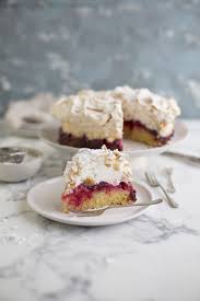 Louise Cake With Plum Coconut Dessert Recipes Delicious Cake Recipes Candy Recipes Fudge