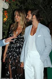 Resultado de imagen de tom kaulitz y heidi klum en la gala de unicef