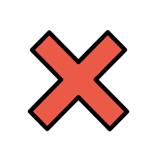 Du kan få mere hjælp ved at læse, hvordan du onedrive synkroniseringsproblemer på en mac. Cross Mark Emoji Clipart Free Download Transparent Png Creazilla