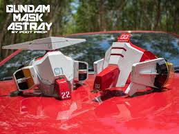 Please contact us if you want to publish a ski mask. Gundam Mask Astray From Poot Prop