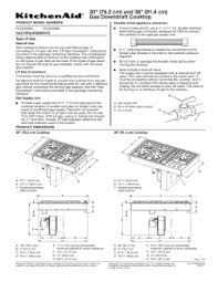 kitchenaid kcgd500gss installation