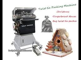 Christmas Bread Bags Auto Twist Tie Machine Billboard Hot