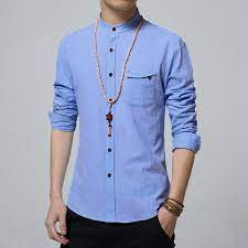 Toko grosir baju murah terlengkap bmgshop indonesia. Jual Murah Kemeja Pria Lengan Panjang Putih Model Kerah Kemeja Koko Terbaru Di Lapak Market Murah Bukalapak