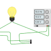 In godown wiring one single pole switch at entrance is required. 1