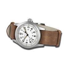 The new khaki field mechanical is a faithful recreation of its original 1960s forebear and is true to hamilton's military heritage. Hamilton Khaki Field Mechanical 38mm