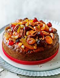Christmas Fruit Cake With Ginger Recipe Fruit Cake Christmas Christmas Cake Recipes Christmas Cooking