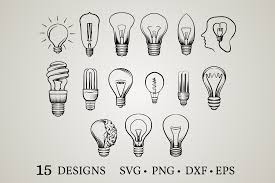 Download Light Bulb Graphic By Euphoria Design Creative Fabrica SVG Cut Files