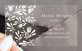 See more ideas about business cards, cards, business card design. Floral Fun Clear Business Cards By Basic Invite