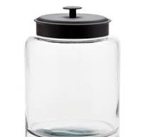 91523 - 2 Gallon Anchor Montana Jar with Silver Metal Cover
