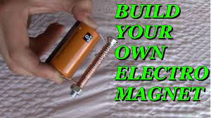 One side of each sheet has adhesive, so after it's cut to size, you just peel off the backing and it turns anything into a magnet. How To Make A Magnet At Home Easy Diy Strong Electric Magnet Youtube