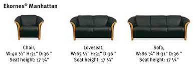 Refined with the gently sloping contours, the manhattan is a stunning example of an original stressless design. Ekornes Manhattan Leather Ergonomic Sofa Couch Loveseat And Chair By Ekornes Ekornes Manhattan Leather Sofa Manhattan Chairs Manhattan Couch And Other Ergonomic Furniture