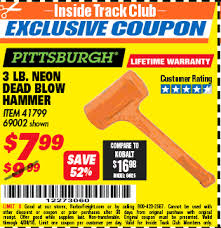 Does any one have experience with harbor freight framing guns? Harbor Freight Tools Coupon Database Free Coupons 25 Percent Off Coupons Toolbox Coupons 3 Lb Neon Dead Blow Hammer