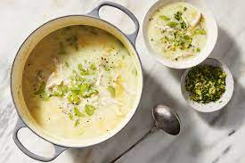 Chicken And Rice Soup With Celery Parsley And Lemon Recipe Nyt Cooking