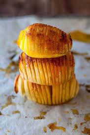 Hasselback Oven Baked Potatoes The Easy Healthy Way Recipe Oven Baked Potatoes Recipes Baked Potato Oven Recipes