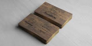 Wood furniture visiting card design. 21 Top Tips For Business Card Design Agent Print Blog