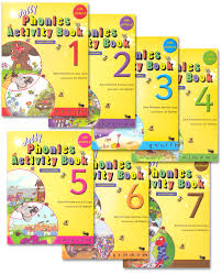 Jolly Phonics Activity Books Set Of Books 1 7 In Print