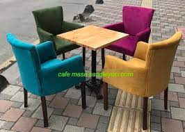 Cafe masaları farklı tür, ebat ve renklerde karşımıza çıkmaktadır. Cafe Masa Sandaye Takimlari Cafe Masa Sandalyeci