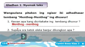 Sebutna panganan tradisionil kang dibuntel godhong gedhang lan janur! Review Materi 1 Youtube