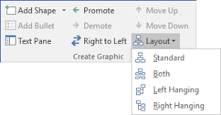 modifying an organizational chart microsoft word 2016