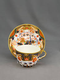 Early 19th Century Spode 967 IMARI Cup & Saucer Set Cobalt + Gold (D) | eBay