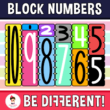 Block Numbers Clipart Clip Art Letters And Numbers Alphabet And Numbers