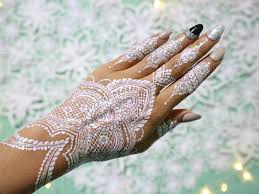 White Henna By Hikmahapril Desain Henna Henna Putih
