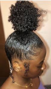 Updo Hairstyles For Black Woman Natural Hair Styles Natural Hair Styles Easy Curly Hair Styles Naturally