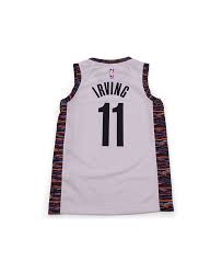 The brooklyn nets' new city edition uniforms pay homage to their past and nba fans on twitter absolutely loved the new look. Nike Youth Brooklyn Nets City Edition Swingman Jersey Kyrie Irving Reviews Sports Fan Shop By Lids Men Macy S