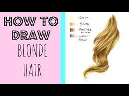 Drawing Tutorial Realistic Blonde Hair In Coloured Pencil How To Draw Hair Drawing Hair Tutorial Drawing Tutorial
