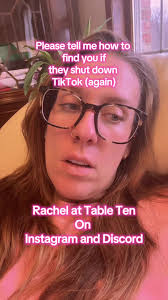 Rachel Table Ten