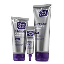 Gently massage all over face, avoiding eye area. New Clean Clear Advantage Acne Control Kit Zit Pimple Face Cleanser Cream Cleanclear Acne Control Acne Cleaning Acne