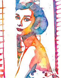 Painting with Windsor Newton watercolors again today