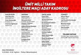 Milli takımımız euro 2020 öncesi 3. Umit Milli Takim Kadrosu Aciklandi Trabzonspor Dan 3 Oyuncu