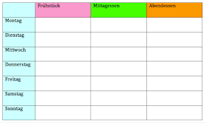 10 karten blanko feldpost einladung zum staatsbesuch bmvg 2019. Wochenplan Vorlage Kostenlos Als Word Oder Pdf Downloaden Vorlagen Muster