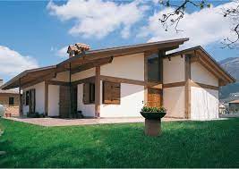 Il cliente dovrà gestire la realizzazione delle opere di fondazione e della piastra di cemento armato per la posa delle strutture prefabbricate e poi ille penserà al resto. Casa A Un Piano Teramo Abruzzo Costantini Sistema Legno