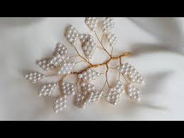 Incili Sac Aksesuari Yapimi Diy Beaded Bridal Hair Piece Inci Haftasi Youtube 2020 Gelin Sac Modelleri Inciler Aksesuarlar