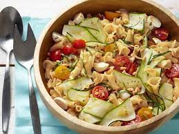 Garden Pasta With Bocconcini Recipe Food Network Recipes Summer Side Dishes Recipes Best Zucchini Recipes